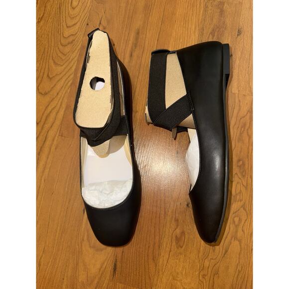 Jessica Simpson Mandalaye Elastic Criss-cross Ankle Strap Ballet Flats Sz: 8.5 - Picture 1 of 4